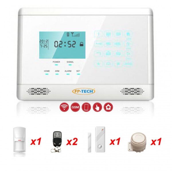 ANTIFURTO ALLARME TOUCH SCREEN CASA - immagine 2