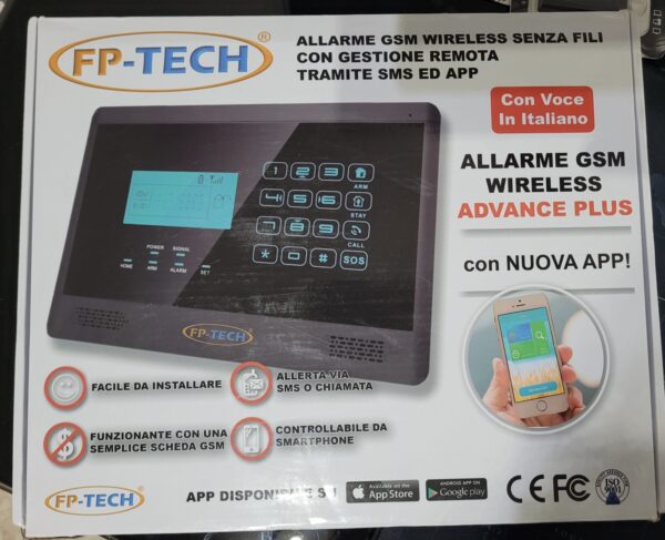 ANTIFURTO ALLARME TOUCH SCREEN CASA